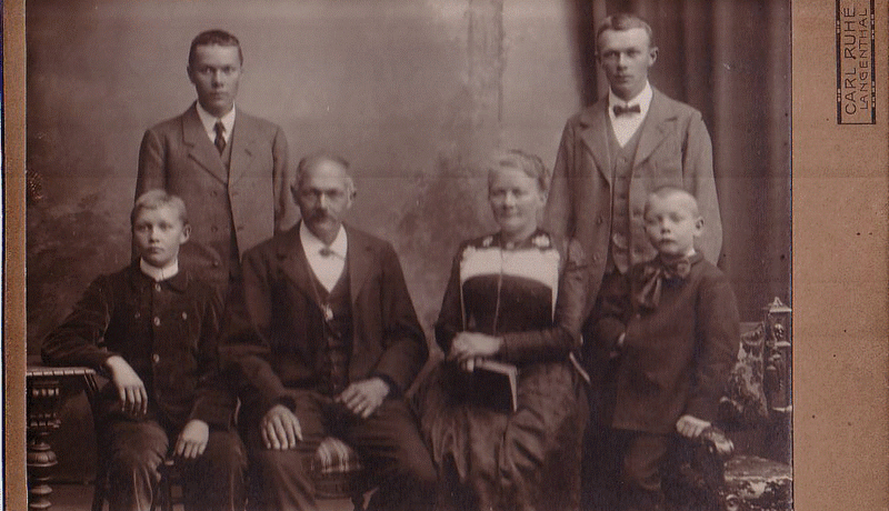 Familie Widmer Sommer 1919